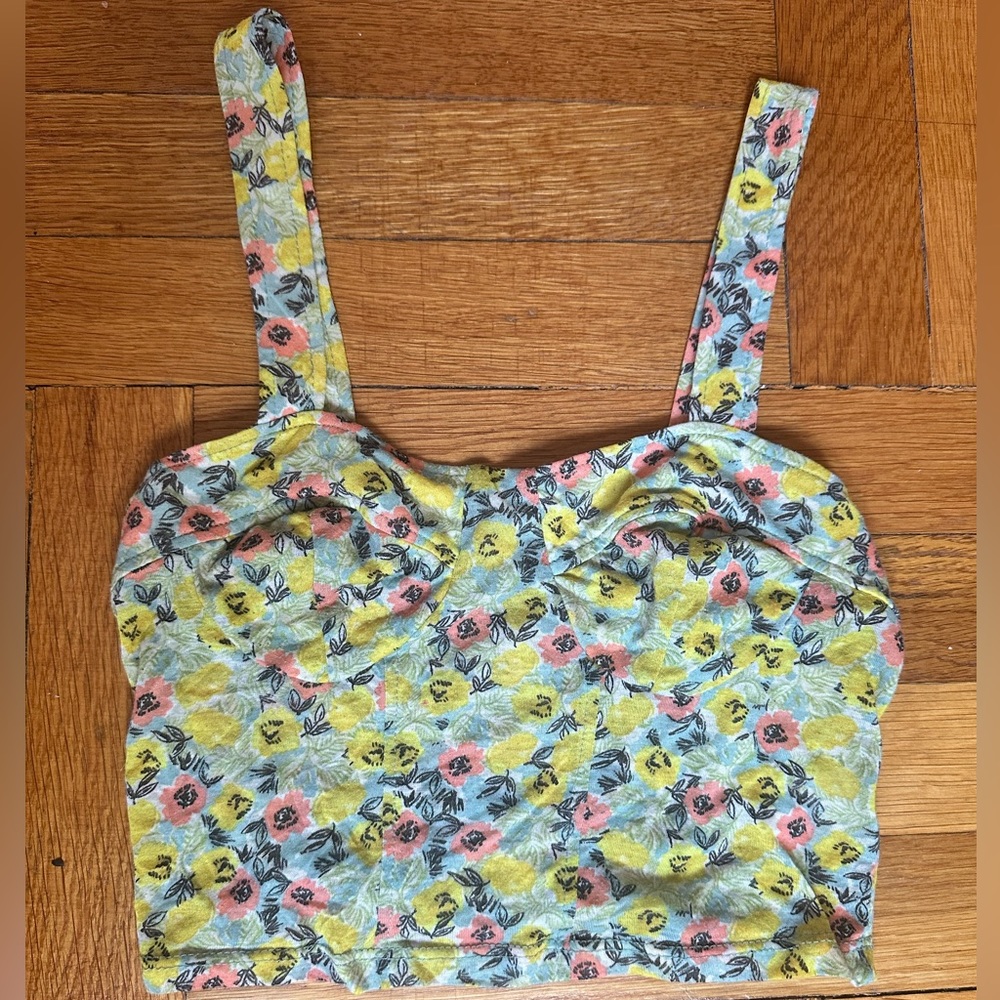 Floral Crop Top